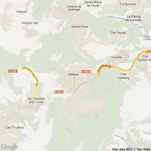 Imagen de Vallirana mapa 08759 2 