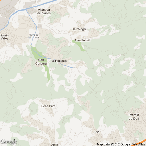 Imagen de Vallromanes mapa 08188 1 