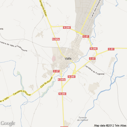 Imagen de Valls mapa 43800 4 