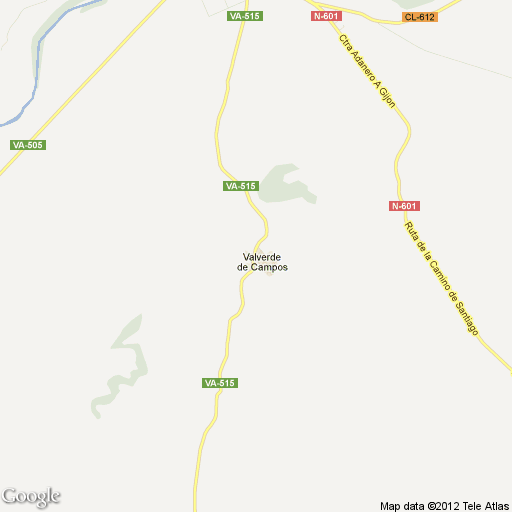 Imagen de Valverde de Campos mapa 47690 1 