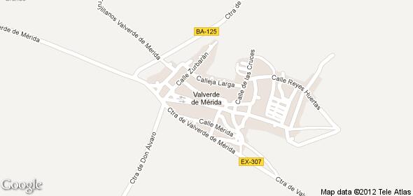 Imagen de Valverde de Mérida mapa 06890 5 