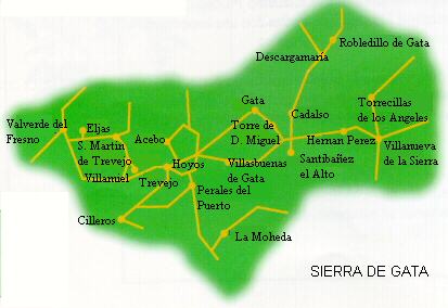 Imagen de Valverde del Fresno mapa 10890 4 