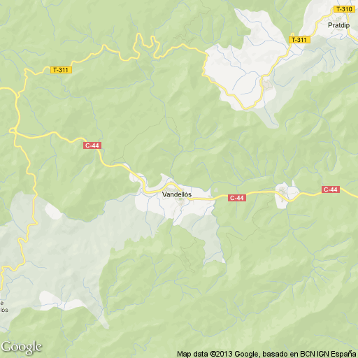 Imagen de Vandellòs mapa 43891 1 