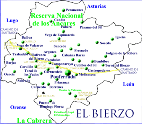 Imagen de Vega de Valcarce mapa 24520 3 