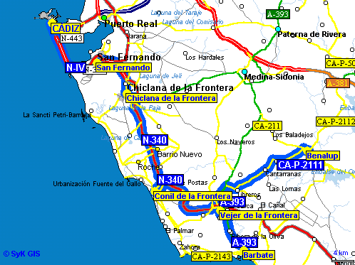Imagen de Vejer de la Frontera mapa 11150 6 