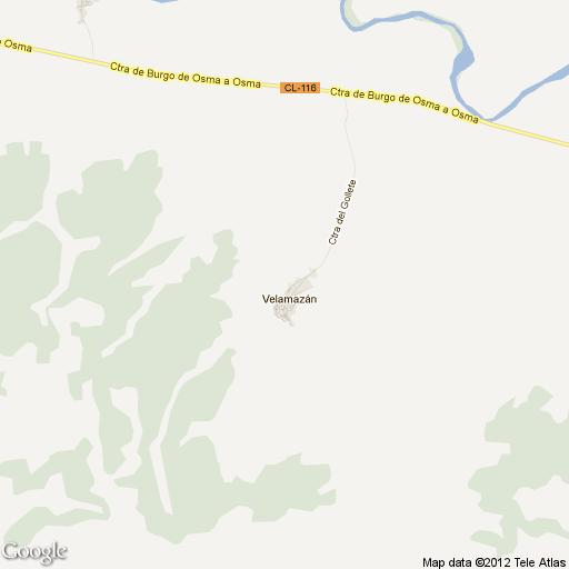 Imagen de Velamazán mapa 42210 2 