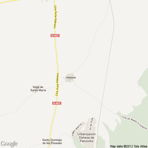 Imagen de Velayos mapa 05292 1 