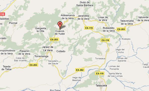 Imagen de Viandar de la Vera mapa 10492 3 