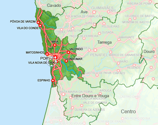Imagen de Vila Nova de Gaia mapa 4430 3 