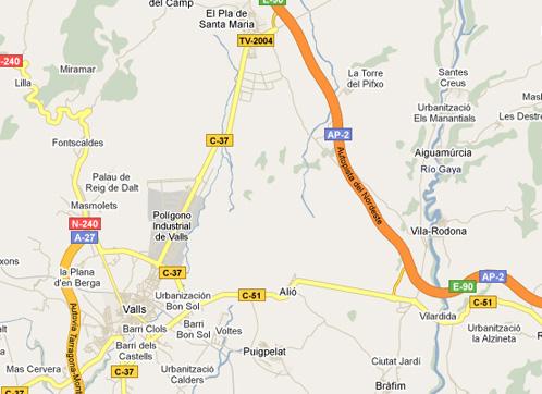 Imagen de Vila-rodona mapa 43814 5 
