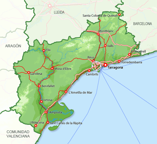 Imagen de Vila-seca mapa 43480 1 