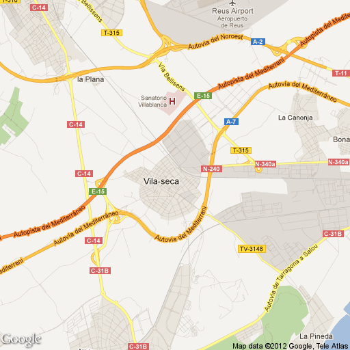 Imagen de Vila-seca mapa 43480 2 