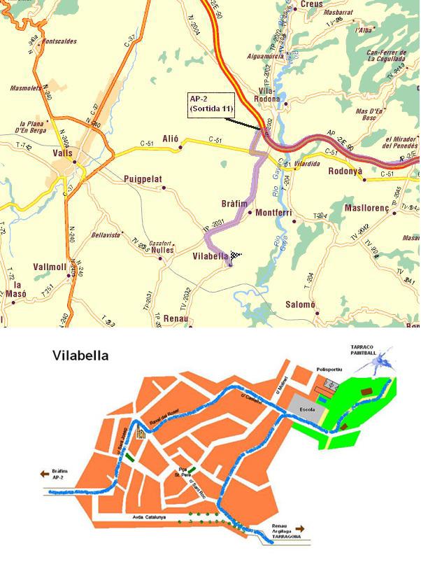 Imagen de Vilabella mapa 43886 2 
