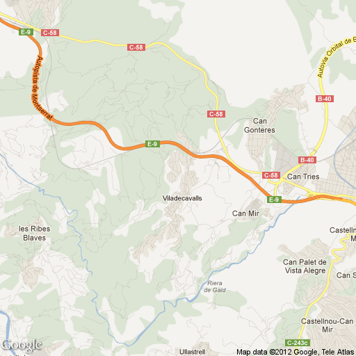 Imagen de Viladecavalls mapa 08232 1 