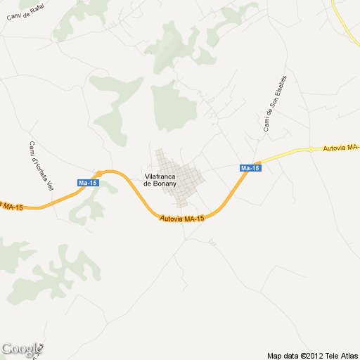 Imagen de Vilafranca de Bonany mapa 07250 1 