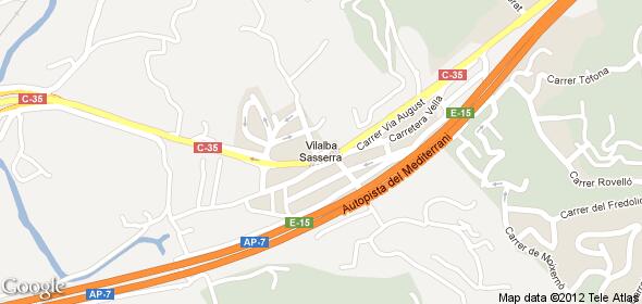 Imagen de Vilalba Sasserra mapa 08455 5 