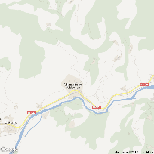Imagen de Vilamartín mapa 32340 1 