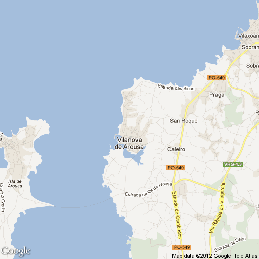 Imagen de Vilanova de Arousa mapa 36620 1 