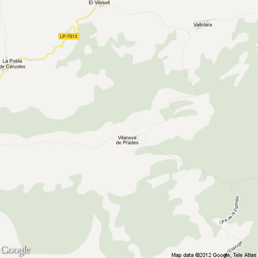 Imagen de Vilanova de Prades mapa 43439 1 