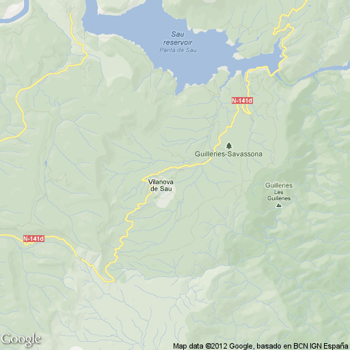 Imagen de Vilanova de Sau mapa 08519 1 