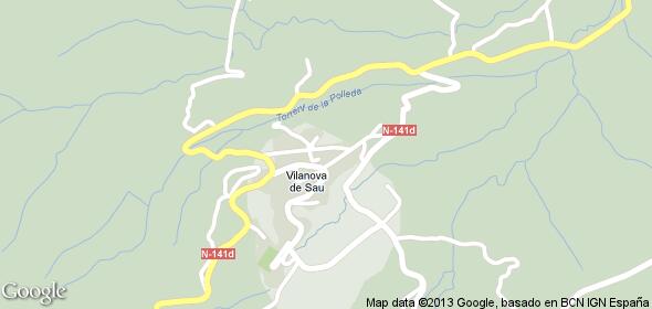 Imagen de Vilanova de Sau mapa 08519 3 