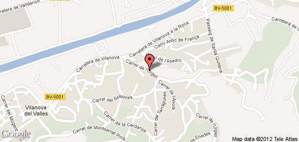 Imagen de Vilanova del Vallès mapa 08410 2 