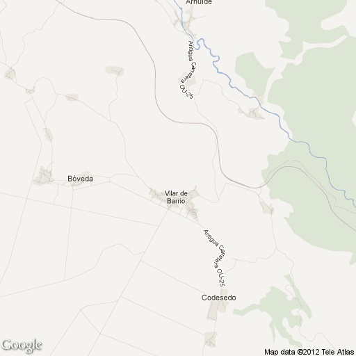 Imagen de Vilar de Barrio mapa 32702 1 
