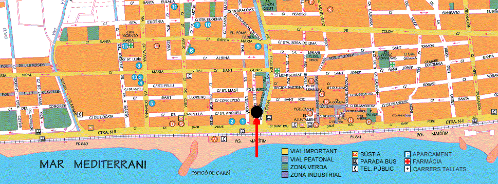 Imagen de Vilassar de Mar mapa 08340 1 