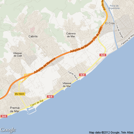 Imagen de Vilassar de Mar mapa 08340 5 