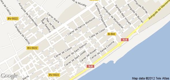 Imagen de Vilassar de Mar mapa 08340 6 