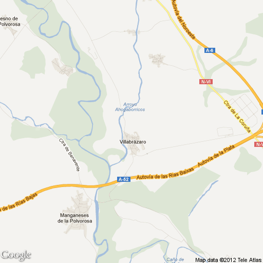 Imagen de Villabrázaro mapa 49770 1 