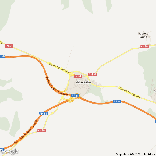 Imagen de Villacastín mapa 40150 2 