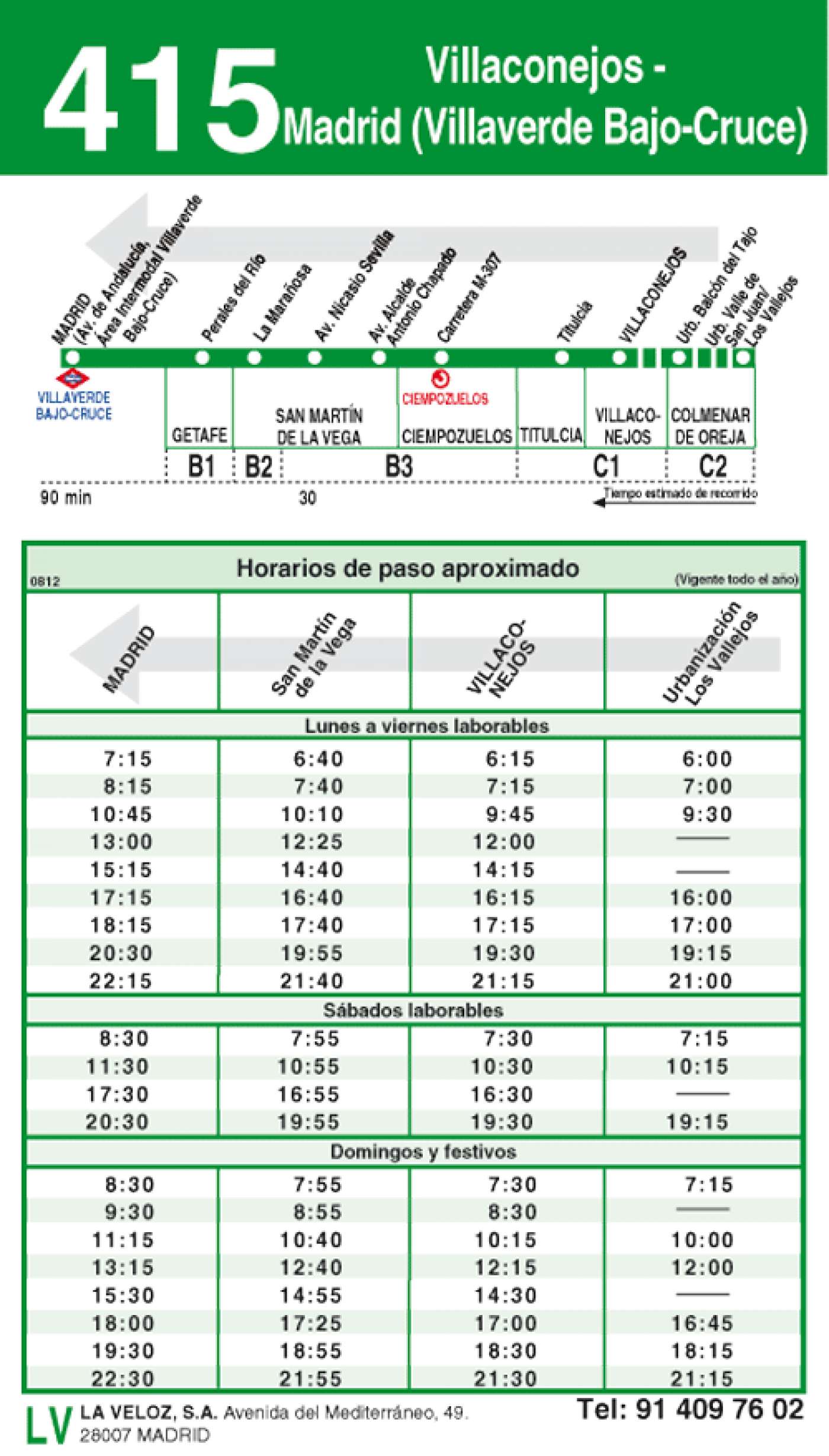 Imagen de Villaconejos mapa 28360 6 