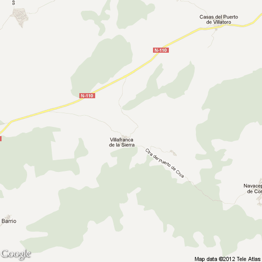 Imagen de Villafranca de la Sierra mapa 05571 3 