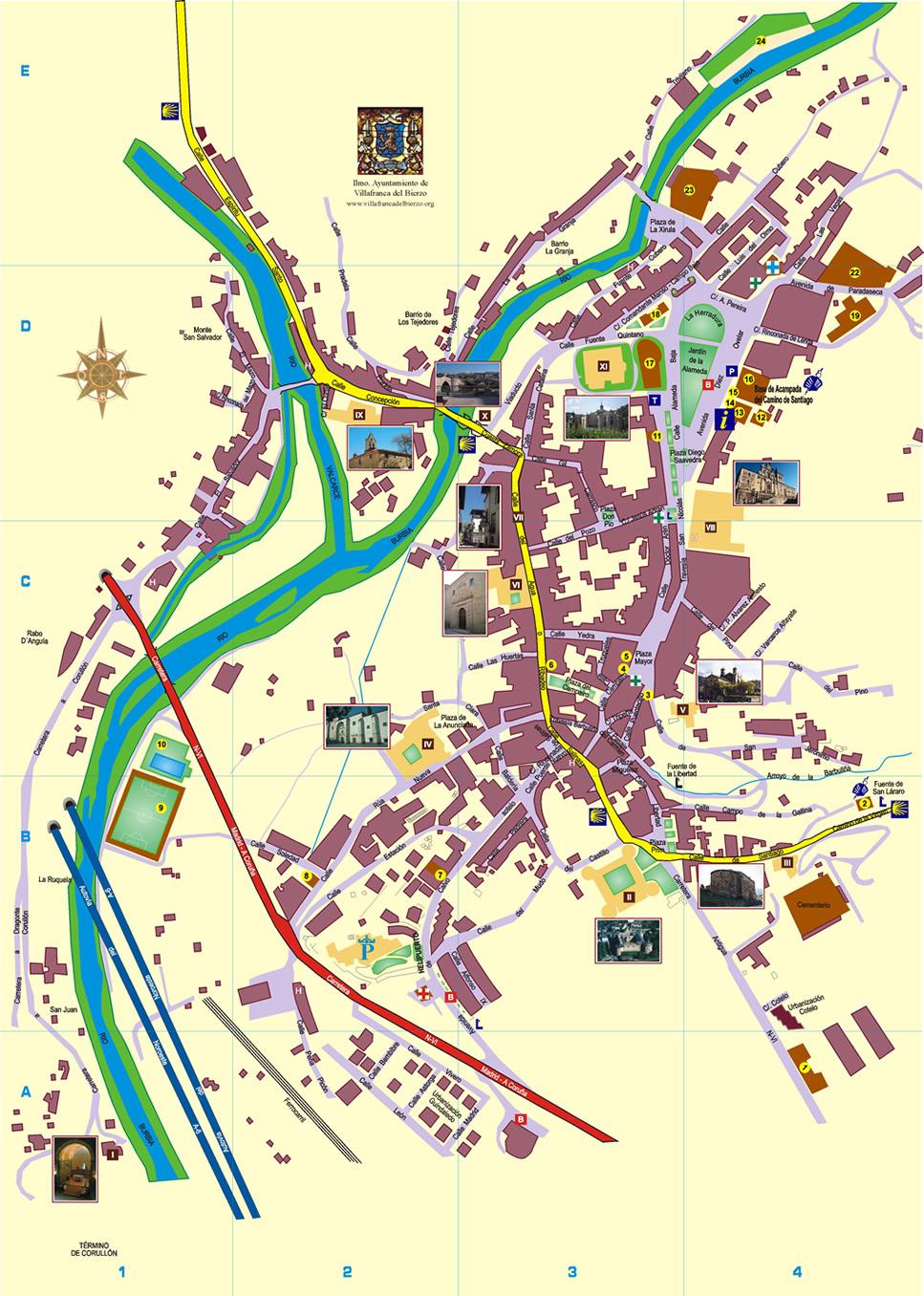 Imagen de Villafranca del Bierzo mapa 24500 2 