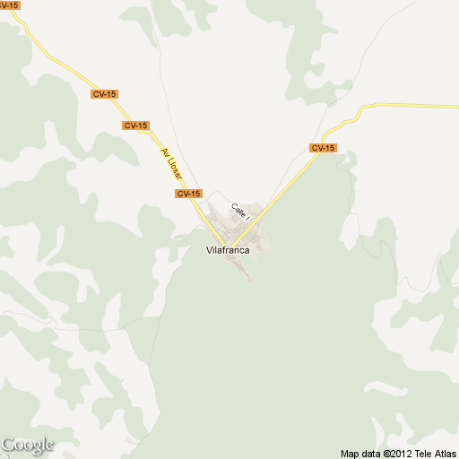 Imagen de Villafranca del Cid mapa 12150 1 