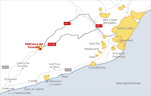 Imagen de Villafranca del Penedés mapa 08720 4 