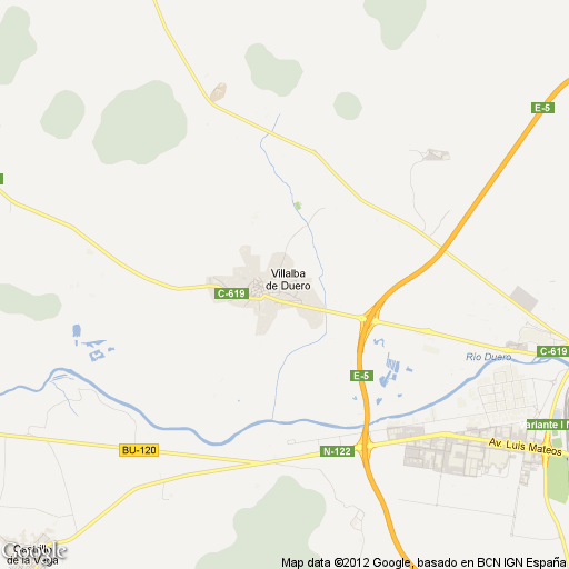 Imagen de Villalba de Duero mapa 09443 1 