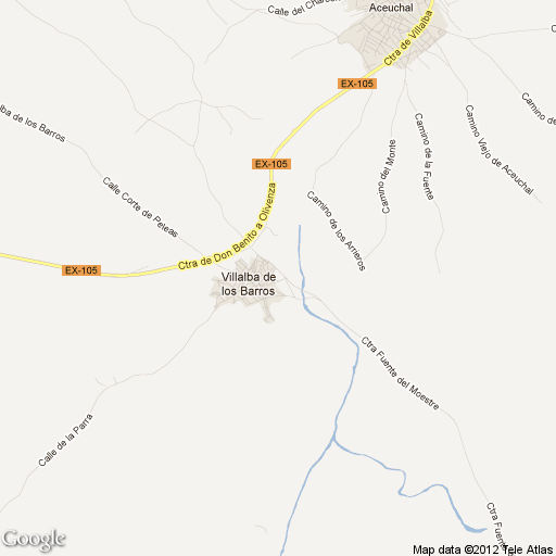 Imagen de Villalba de los Barros mapa 06208 1 