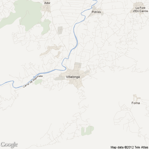 Imagen de Villalonga mapa 46720 2 