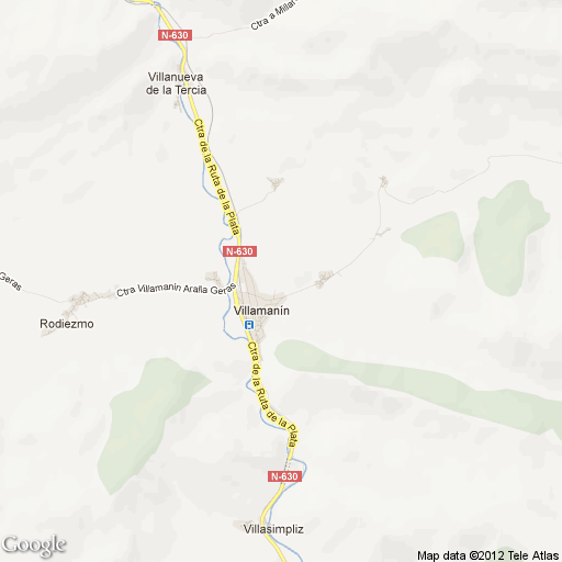Imagen de Villamanín mapa 24680 5 