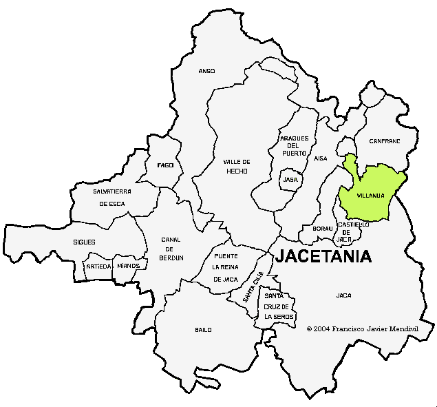 Imagen de Villanúa mapa 22870 1 