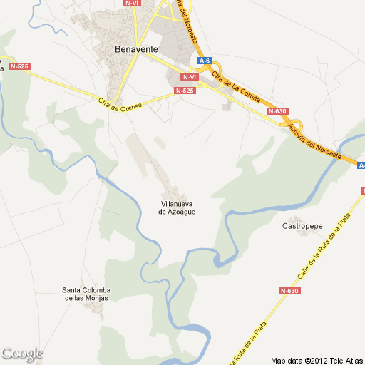 Imagen de Villanueva de Azoague mapa 49699 1 