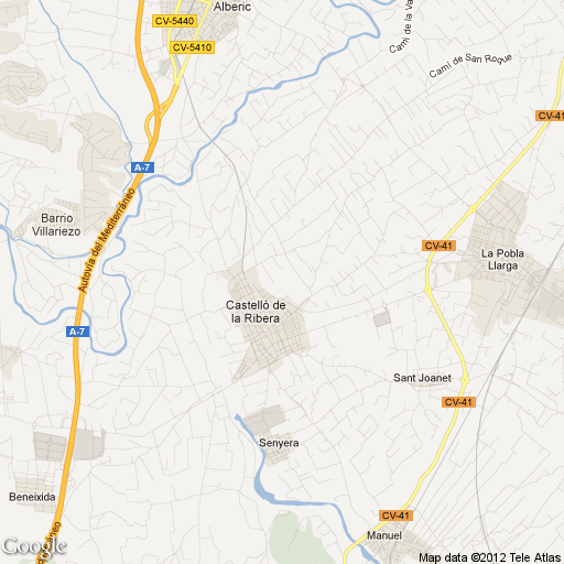 Imagen de Villanueva de Castellón mapa 46270 1 