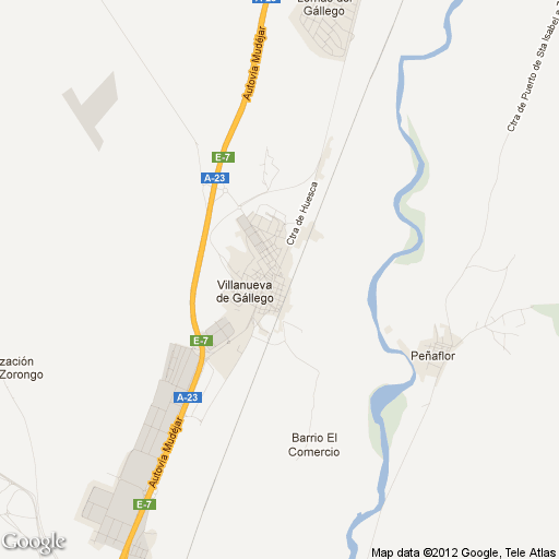 Imagen de Villanueva de Gállego mapa 50830 4 