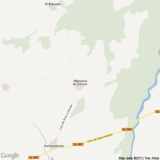 Imagen de Villanueva de Gómez mapa 05166 1 