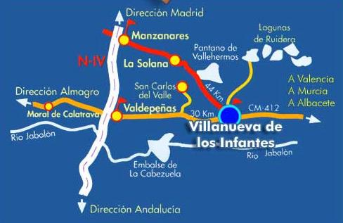 Imagen de Villanueva de los Infantes mapa 13320 6 