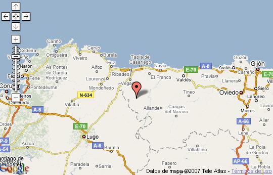 Imagen de Villanueva de Oscos mapa 33777 1 