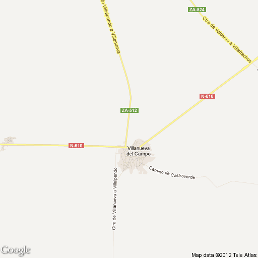 Imagen de Villanueva del Campo mapa 49100 1 