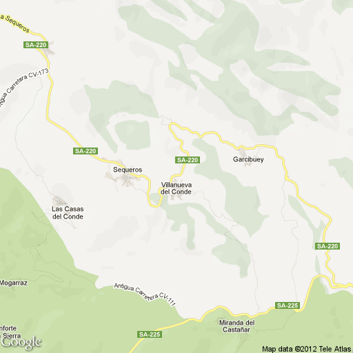 Imagen de Villanueva del Conde mapa 37658 1 